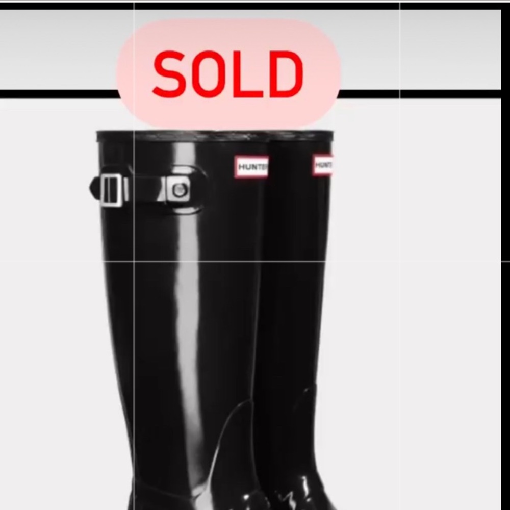 Hunter Wellington boots!